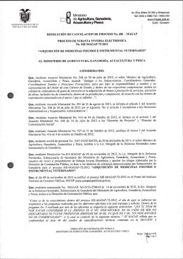 606 - Servicios MAGAP