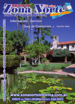 Gral. Pacheco - Revista Zona Norte