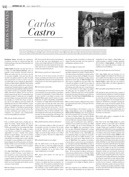 entrevista a Carlos Castro