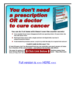 REVIEW Natural Cancer Remedies 435u