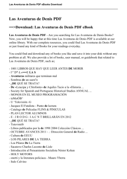 Las Aventuras de Denis PDF eBook - Int