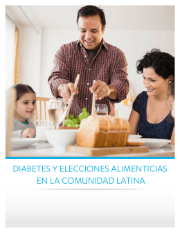 Diabetes y elecciones alimenticias en la comunidad latina