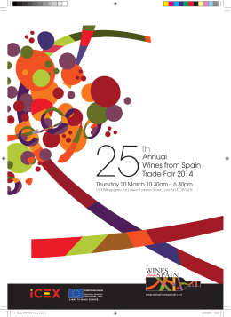 Annual Wines from Spain Trade Fair 2014