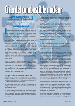 IAEA Bulletin Volume 46, No. 2 - Nuclear Fuel Cycle