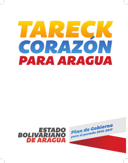 Líneas Estratégicas del Plan de Desarrollo del Estado Aragua.