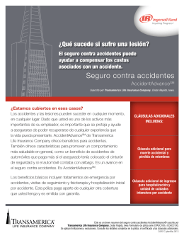 Seguro contra accidentes