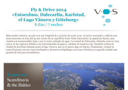Fly & Drive - Increible Suecia 2014