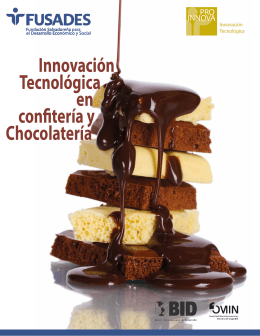 Innovación Tecnológica en confitería y Chocolatería