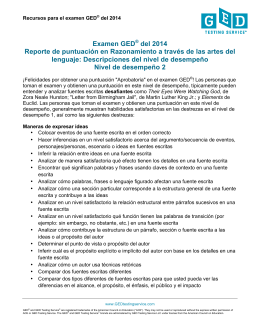Qué significa su puntuación