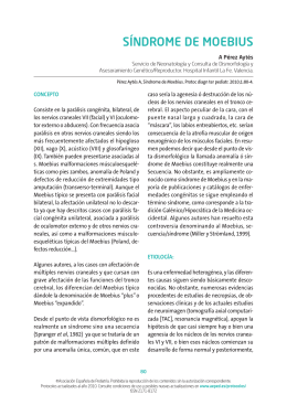 Síndrome de Moebius - Asociación Española de Pediatría
