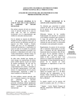 informe - Asociación Colombiana de Porcicultores