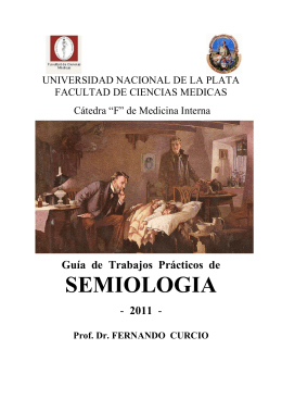 semiologia - Facultad de Ciencias Médicas