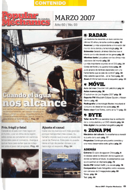 Tabla de Contenidos