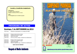 bases black-bass orilla - FAPD - Federación Andaluza de Pesca