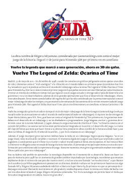 Vuelve The Legend of Zelda: Ocarina of Time