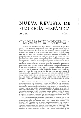 nueva revista de filología hispánica