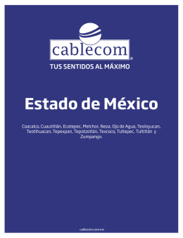 Coacalco - Cablecom