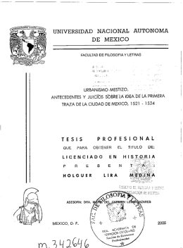 UNIVERSIDAD NACIONAL AUTÓNOMA DE MÉXICO