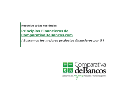 Guía Financiera de ComparativaDeBancos.com