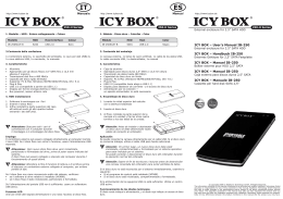 ICY BOX – User`s Manual IB
