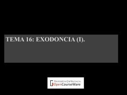 exodoncia - OCW-UV