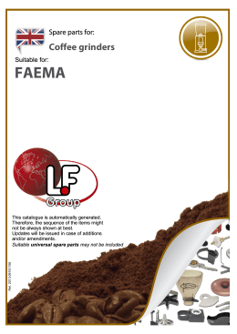 faema - LF spare parts
