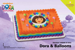 Dora & Balloons