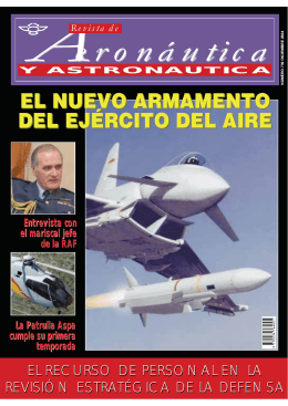 Revista Aeronáutica y Astronáutica de diciembre de 2004