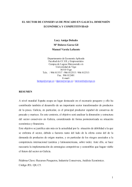 1 EL SECTOR DE CONSERVAS DE PESCADO EN