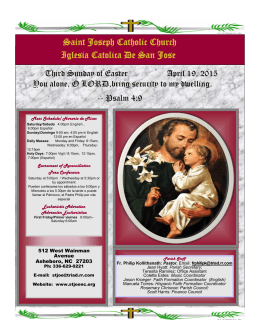 Saint Joseph Catholic Church Iglesia Catolica De San Jose