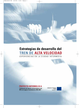 tav y la logística - Universitat de Lleida