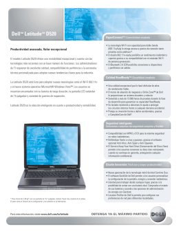 Dell™ Latitude™ D520