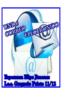 Instalación y administración de servicios de correo electrónico
