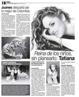 Juanes descarta ser