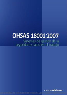 OHSAS 18001: 2007 - FIIS