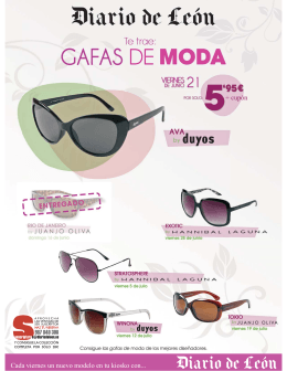 Page 1 Cada viernes un nuevo modelo en tu kiosko con... 9 #/