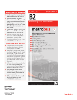 B2 - Washington Metropolitan Area Transit Authority