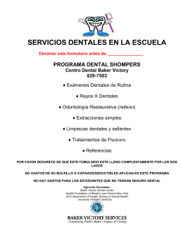 School Based Preventive Dental Hygiene Program