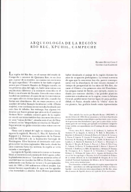 Arquelogía de la región Río