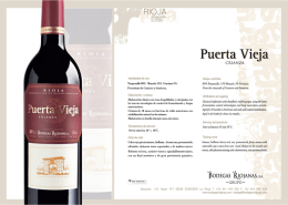 RIOJA - Bodegas Riojanas