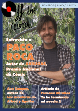 Entrevista a Autor de ARRUGAS, Premio Nacional de Cómic