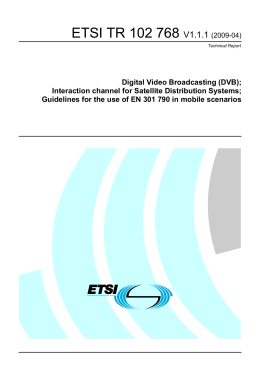 TR 102 768 - V1.1.1 - Digital Video Broadcasting (DVB