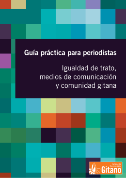 Guía práctica para periodistas - Fundación Secretariado Gitano