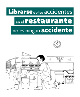 en el restaurante - National Council for Occupational Safety and