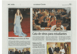 Cata de vinos de Tomàs Cusiné para estudiantes.