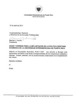 Universidad lnteramericana de Puerto Rico