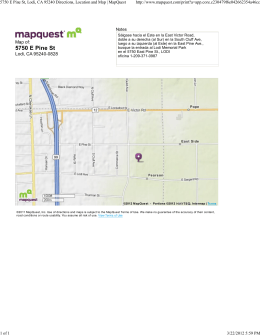 5750 E Pine St, Lodi, CA 95240 Directions, Location
