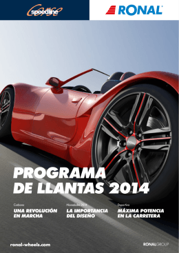 programa de LLantas 2014
