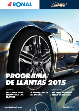 programa de LLantas 2015
