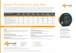 avast! Pro Antivirus para Mac